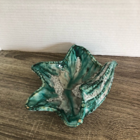 Vtg MCM Italian Ceramic Shell Dish - Picture 4 of 13